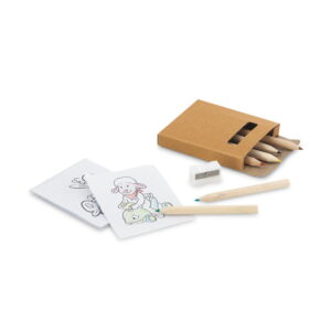 Kit para pintar Anim - S51758 - Escritório e Papelaria Brinde Personalizado - Zen Brindes