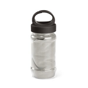 Kit toalha e garrafa Artx Plus - S99967 - Garrafas e Squeezes Brinde Personalizado - Zen Brindes