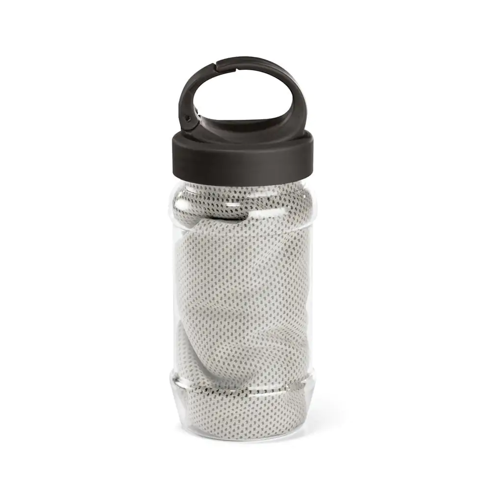 Kit toalha e garrafa Artx Plus - S99967 - Garrafas e Squeezes Brinde Personalizado - Zen Brindes