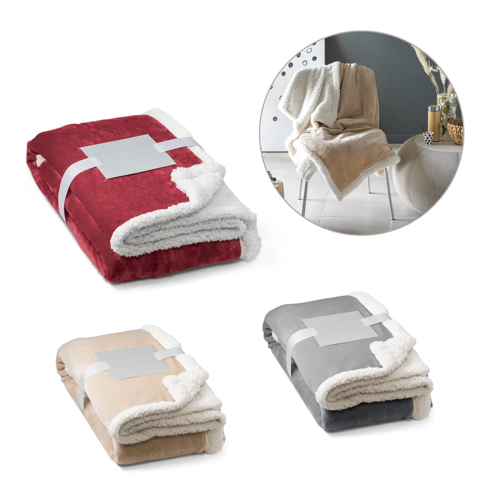 Manta polar Heiden - S99078 - Acessórios Brinde Personalizado - Zen Brindes