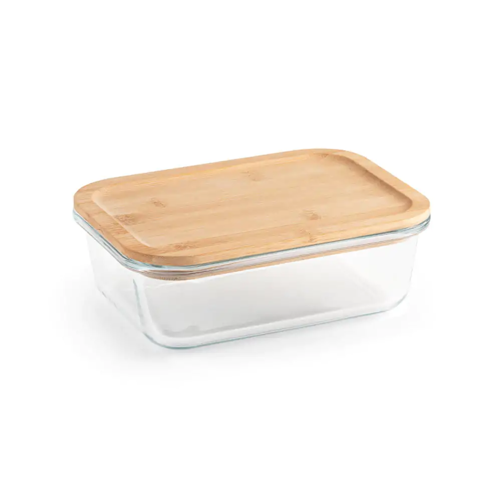 Marmita em vidro Portobello - S94781 - Marmitas Brinde Personalizado - Zen Brindes