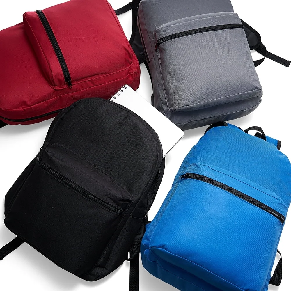 Mochila Nylon 17 Litros - X02105 - Azul -  Brinde Personalizado - Zen Brindes