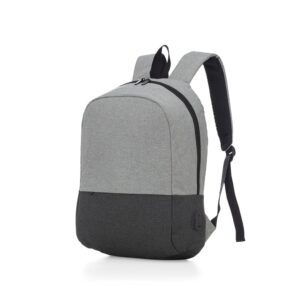 Mochila Poliéster 22 Litros Prata na Zen Brindes - Presente Personalizado