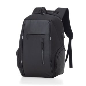 Mochila Poliéster 23 Litros Preto na Zen Brindes - Presente Personalizado
