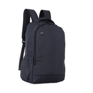Mochila Poliéster para Notebook Preto na Zen Brindes - Presente Personalizado