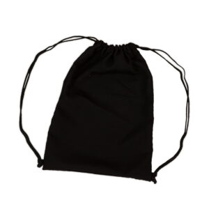 Mochila Saco Microfibra Preto na Zen Brindes - Presente Personalizado