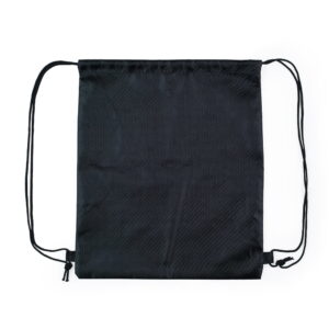 Mochila Saco em Poliéster - X02079 - Preto -  Brinde Personalizado - Zen Brindes