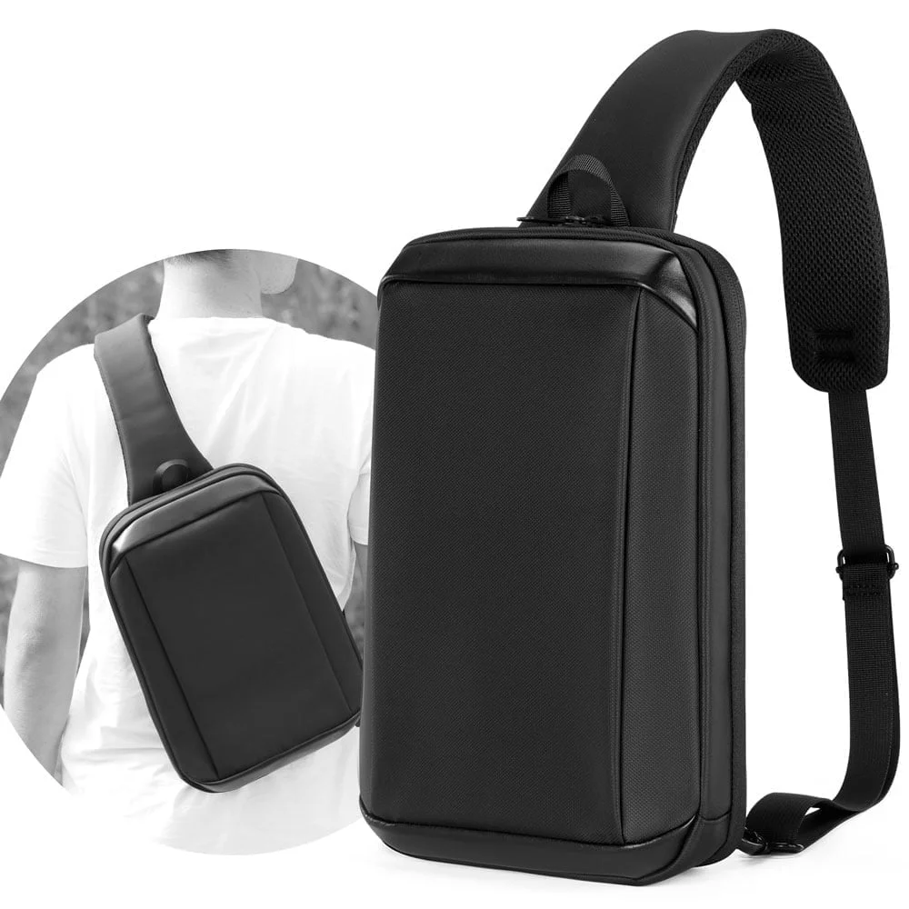 Mochila Transversal - AMC555 - Mochilas Brinde Personalizado - Zen Brindes