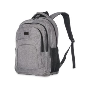 Mochila de Nylon 30 Litros - X18373 - Cinza -  Brinde Personalizado - Zen Brindes