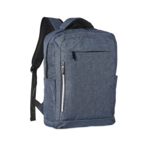 Mochila de Nylon USB 20 Litros Preto na Zen Brindes - Presente Personalizado