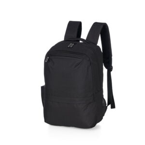 Mochila de Nylon USB 21L - X04057 - Preto -  Brinde Personalizado - Zen Brindes
