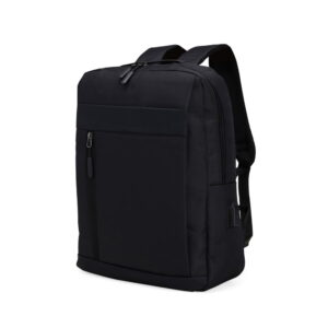 Mochila de Nylon USB 21L - X1325C - Preto -  Brinde Personalizado - Zen Brindes