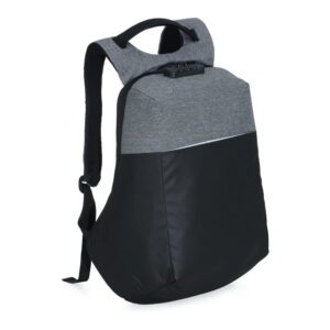 Mochila de Poliéster Anti-Furto USB com Segredo - X02096 - Mochilas Brinde Personalizado - Zen Brindes