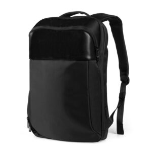 Mochila de Poliéster USB 23 Litros Preto na Zen Brindes - Presente Personalizado