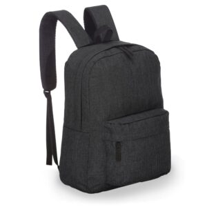 Mochila de Poliéster Preto na Zen Brindes - Presente Personalizado