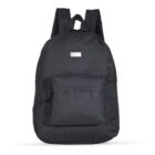 Mochila em Nylon para Notebook Preto na Zen Brindes - Presente Personalizado