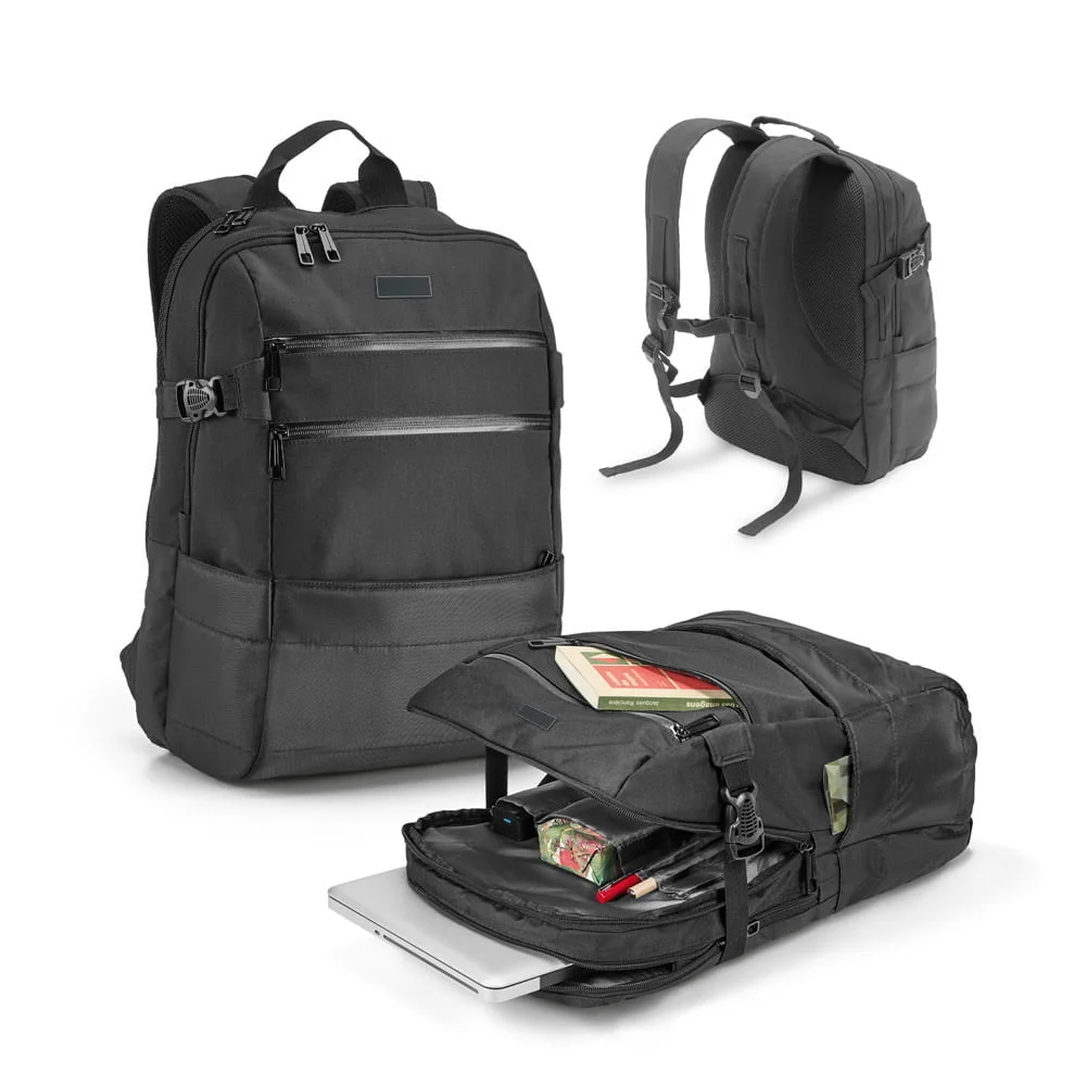 Mochila para notebook 15'6'' Zippers Plate - S52280 - Mochilas Brinde Personalizado - Zen Brindes
