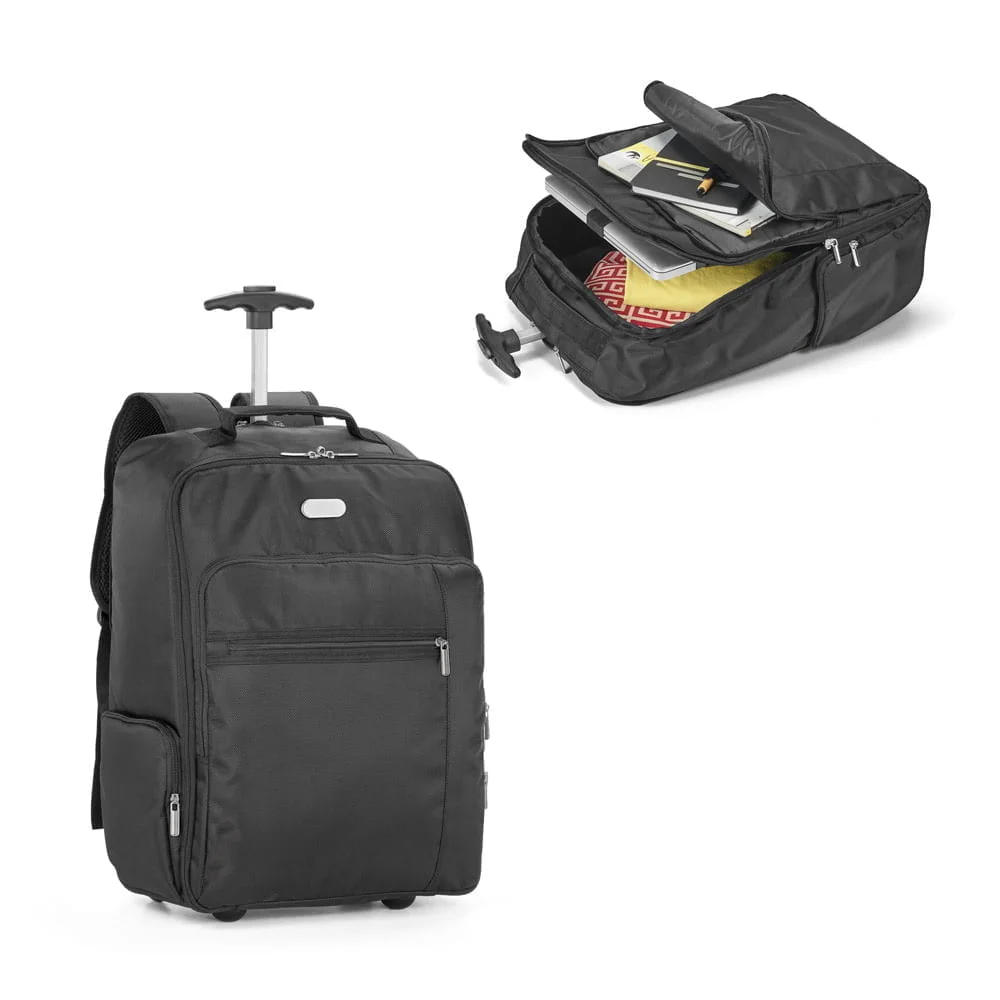 Mochila trolley para notebook 17'' Avenir - S92177 - Mochilas Brinde Personalizado - Zen Brindes