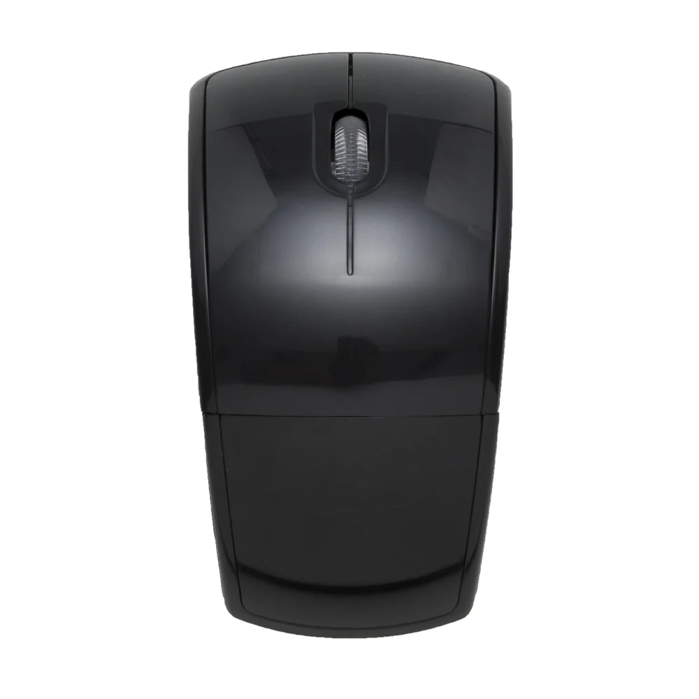 Mouse Wireless Retrátil Preto na Zen Brindes - Presente Personalizado