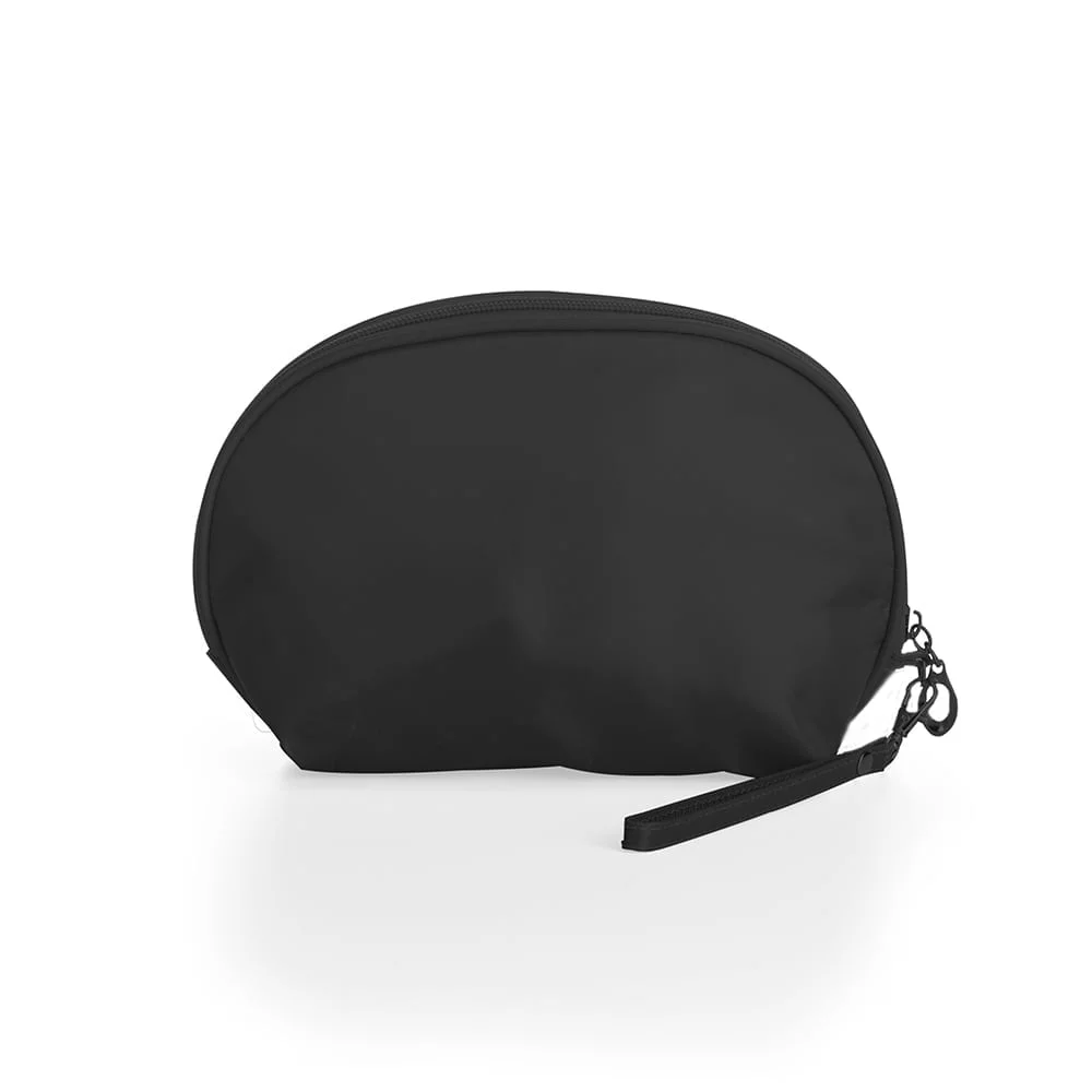 Necessaire Nylon Impermeável - X18533 - Preto -  Brinde Personalizado - Zen Brindes