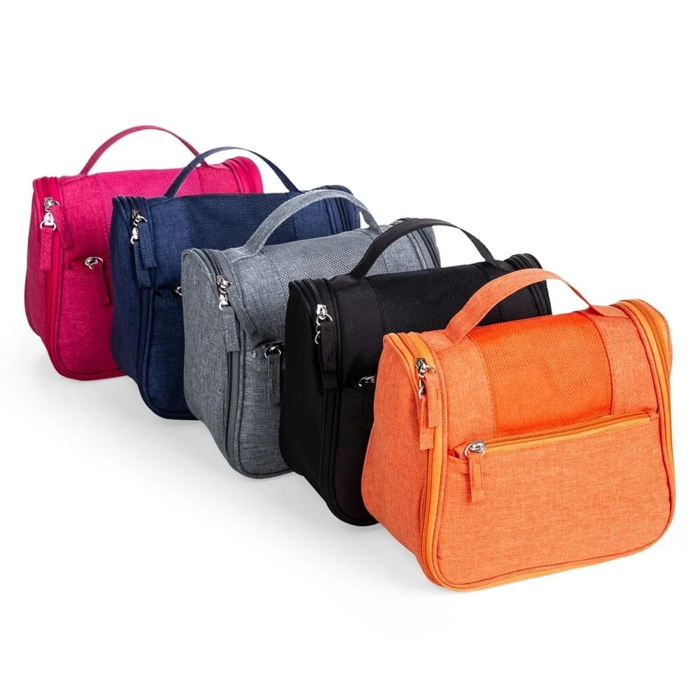 Necessaire Nylon Oxford - X18507 - Necessaires Brinde Personalizado - Zen Brindes
