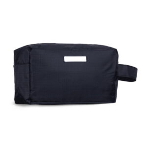 Necessaire PVC Impermeável com Plaquinha - X01228P - Preto -  Brinde Personalizado - Zen Brindes