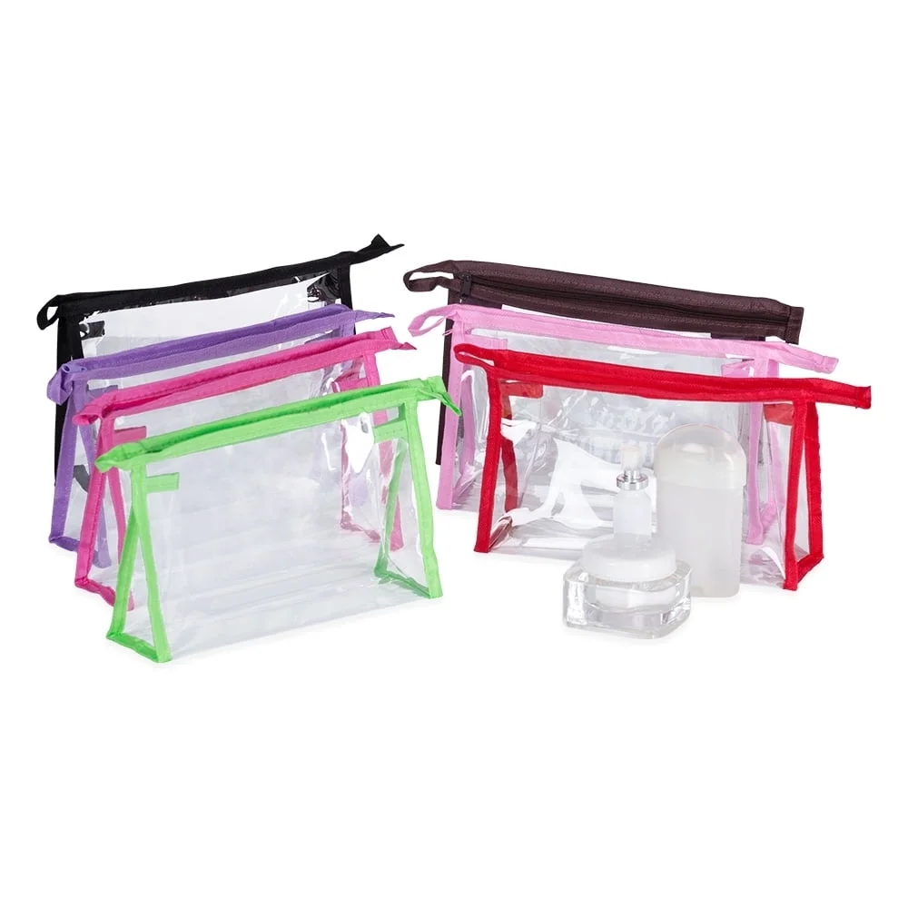 Necessaire Plástica - X02092 - Necessaires Brinde Personalizado - Zen Brindes