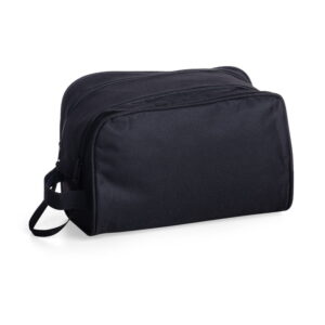 Necessaire de Poliéster Preto na Zen Brindes - Presente Personalizado