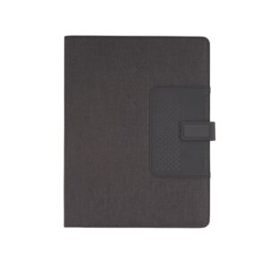 Pasta Convenção com Bloco Preto na Zen Brindes - Presente Personalizado
