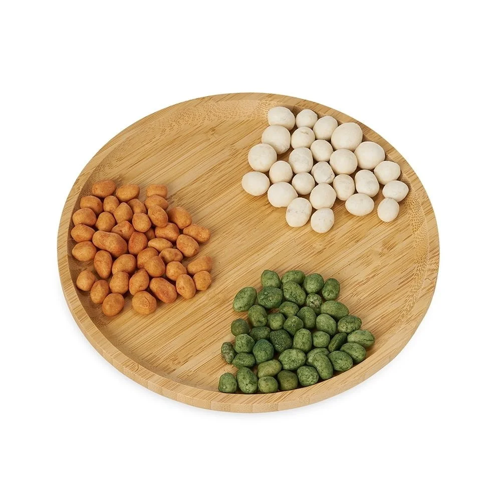 Petisqueira de Bambu 25x25 - X18611 - Linha Cozinha Brinde Personalizado - Zen Brindes