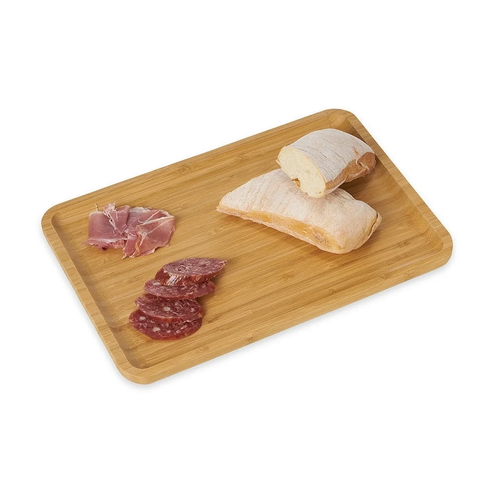 Petisqueira de Bambu 36x24 - X18610 - Linha Cozinha Brinde Personalizado - Zen Brindes