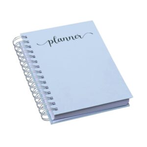 Planner Percalux Anual Azul na Zen Brindes - Presente Personalizado