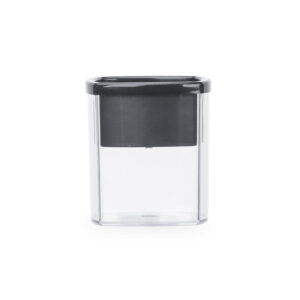 Porta Caneta Plástico Preto na Zen Brindes - Presente Personalizado