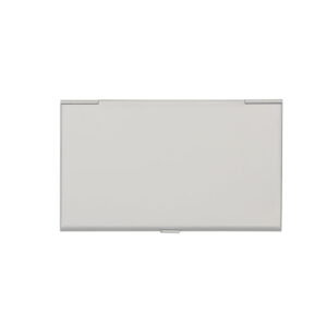 Porta Cartão Alumínio - X02249 - Escritório e Papelaria Brinde Personalizado - Zen Brindes