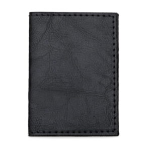 Porta Cartão Couro Sintético Preto na Zen Brindes - Presente Personalizado