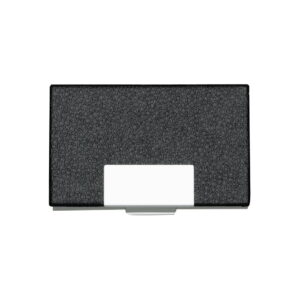 Porta Cartão de Couro - X04480 - Preto -  Brinde Personalizado - Zen Brindes