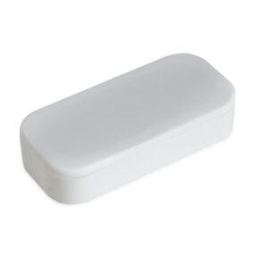 Porta Comprimidos Plástico Branco ou Transparente na Zen Brindes - Presente Personalizado