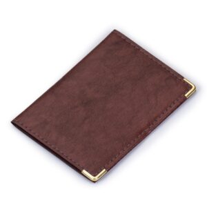 Porta Documento em Couro Sintético Vermelho na Zen Brindes - Presente Personalizado