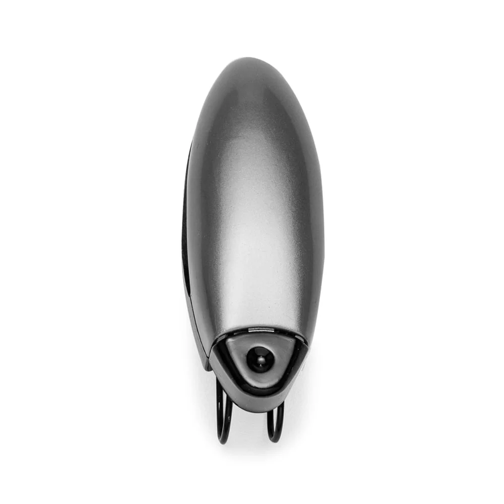Porta Óculos Plástico Veicular - X04011 - Prata -  Brinde Personalizado - Zen Brindes