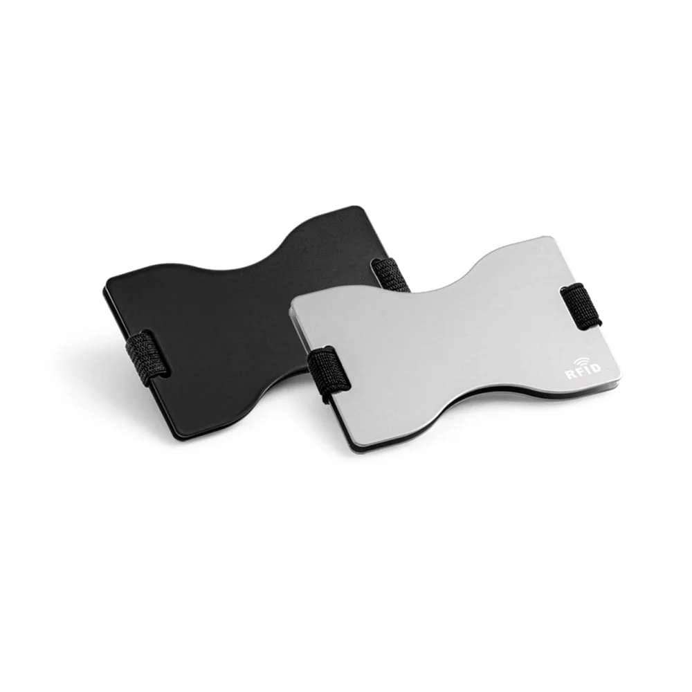 Porta cartões com bloqueio RFID Muller - S93332 - Acessórios Brinde Personalizado - Zen Brindes