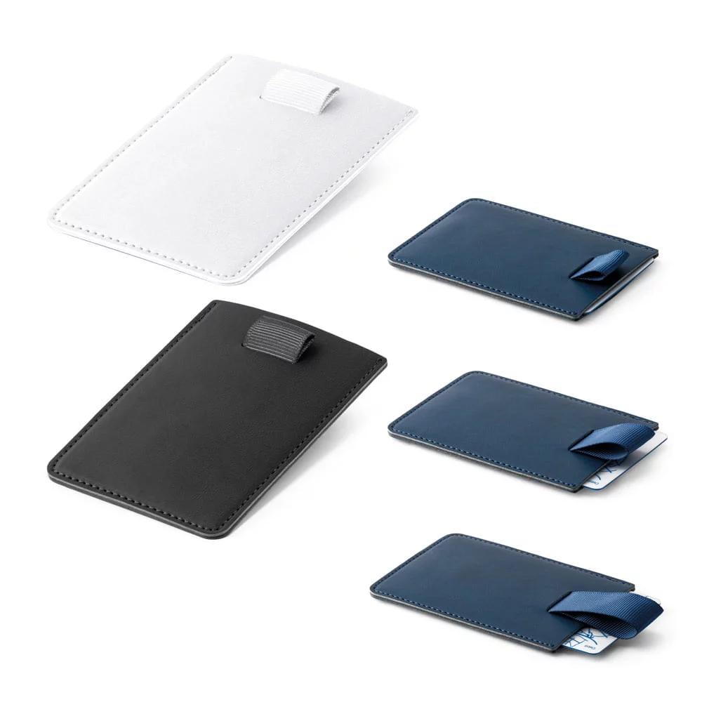 Porta cartões com bloqueio RFID Poppy - S93265 - Acessórios Brinde Personalizado - Zen Brindes