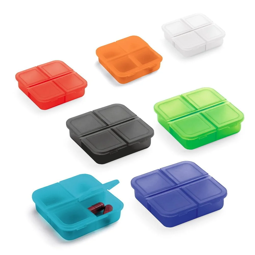 Porta comprimidos Roberts - S94306 - Linha Cuidado Pessoal Brinde Personalizado - Zen Brindes
