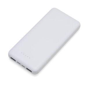 Power Bank 10.000mAh, Carregador por Indução e Cabo - X04051 - Power Banks Brinde Personalizado - Zen Brindes