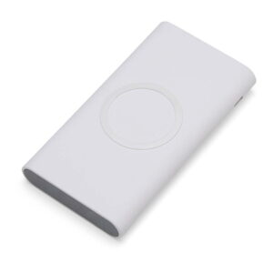 Power Bank 8000mAh, Carregador por Indução e Cabo - X04050 - Power Banks Brinde Personalizado - Zen Brindes