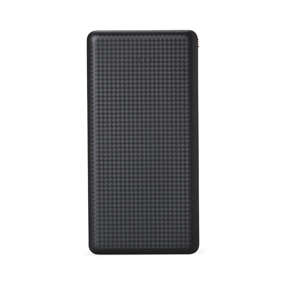 Power Bank Carregador 10.000mAh com Indicador LED - X05037 - Preto -  Brinde Personalizado - Zen Brindes