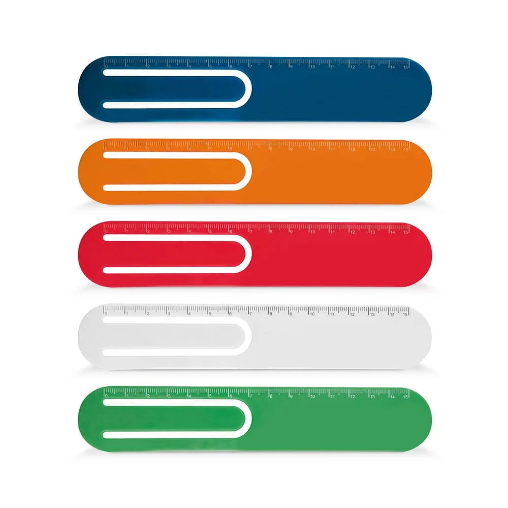 Régua 15 cm Stephenie - S53565 - Escritório e Papelaria Brinde Personalizado - Zen Brindes