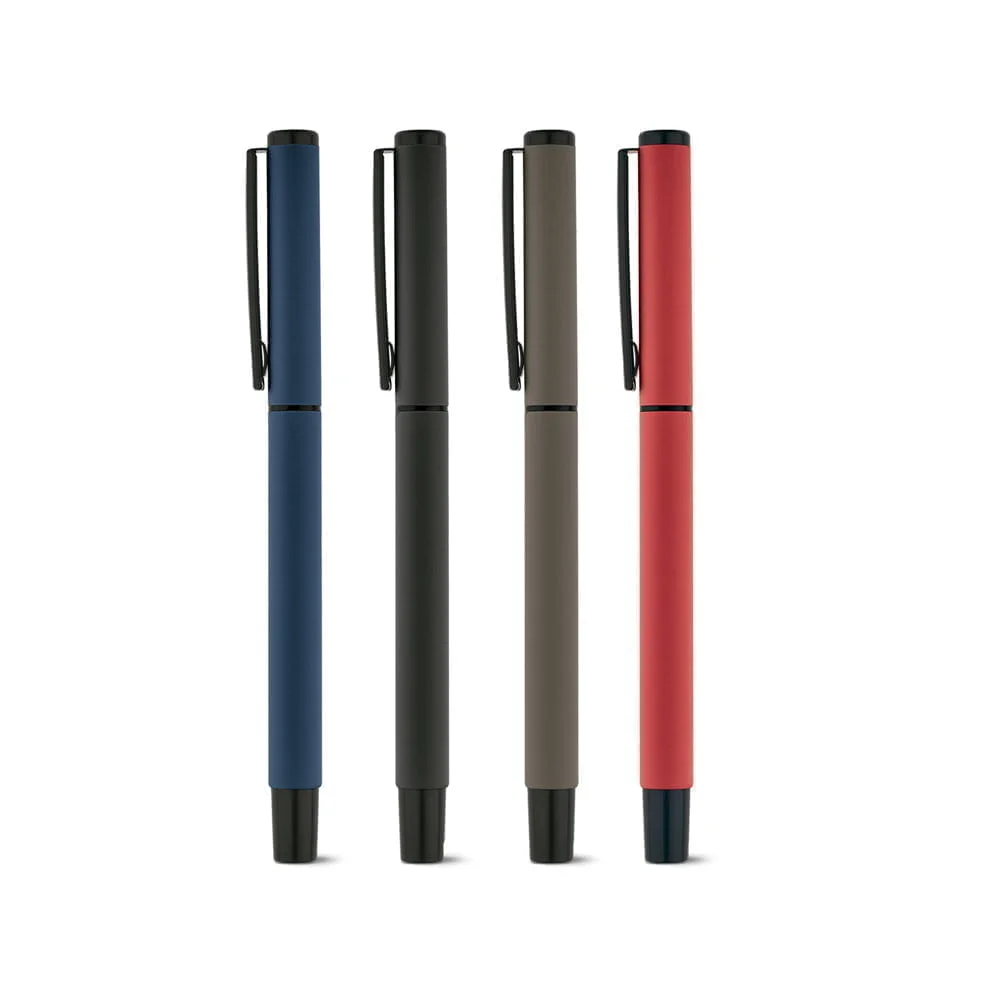 Caneta de Alumínio Roller Alva - S81157 - Canetas Brinde Personalizado - Zen Brindes