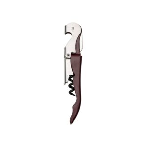 Saca-rolhas Metal com 2 Estágios - X18621 - Vinho e queijo Brinde Personalizado - Zen Brindes