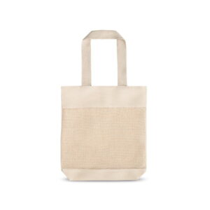 Sacola Reutilizável 100% algodão Mumbai - S92927 - Eco bags Brinde Personalizado - Zen Brindes
