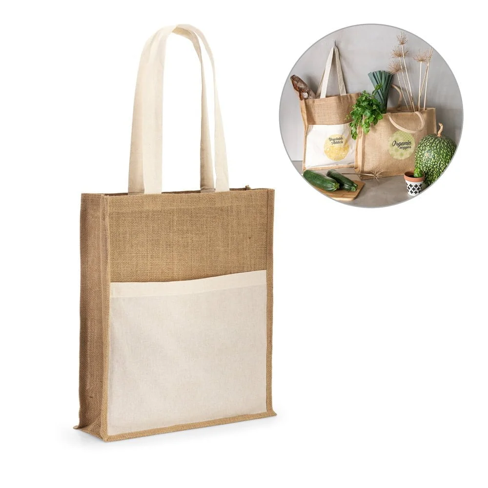 Sacola Reutilizável Braga - S92823 - Eco bags Brinde Personalizado - Zen Brindes